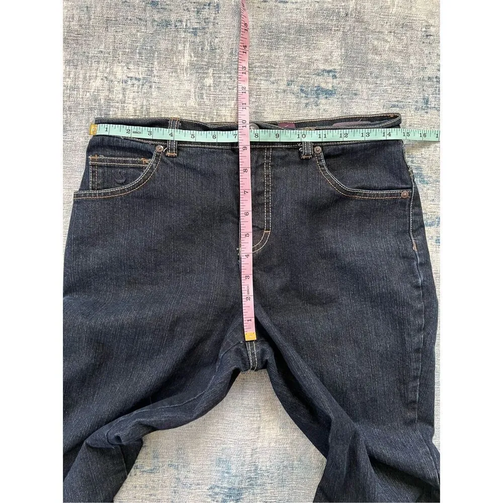 Gloria Vanderbilt Dark Wash Amanda Classic Jeans Size 6 Petite - Image 5