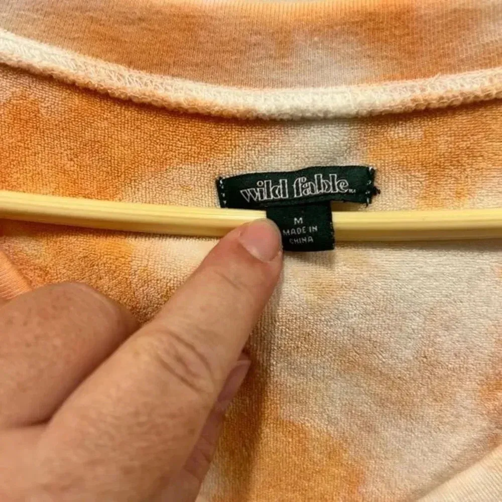 Wild Fable Short Sleeve Tye Dye Babydoll Sweatshirt Dress size‎ Medium - Image 8