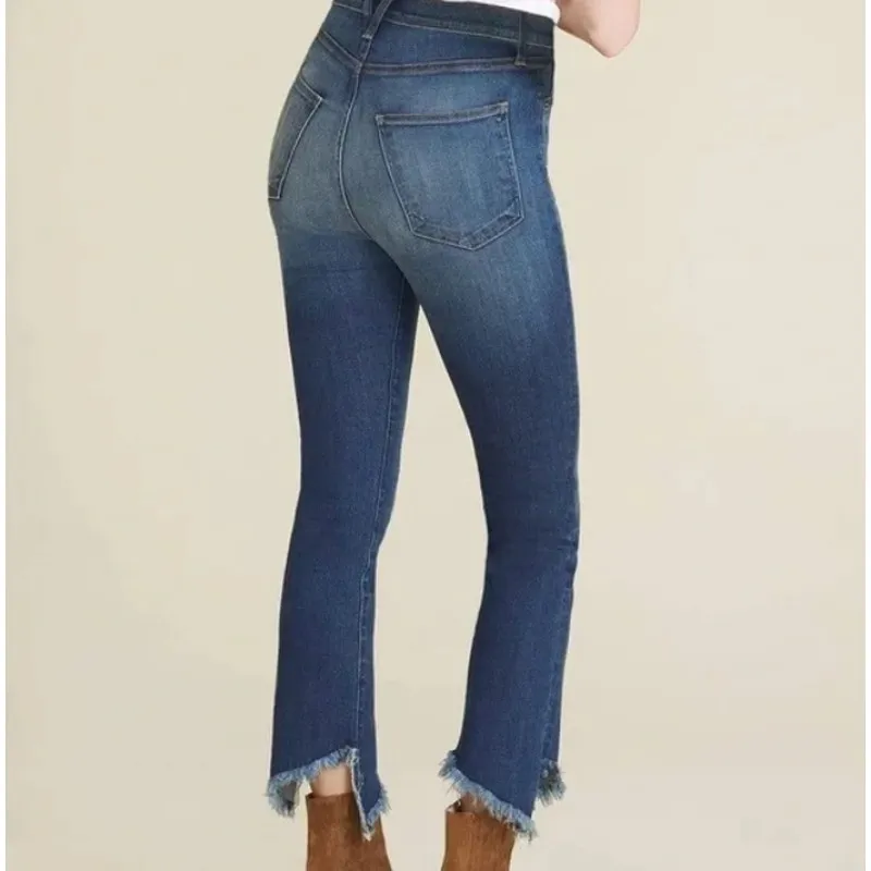 Veronica Beard Danni High-Rise-Kick-Flare Blue Jean Apollo Womens 25/0 - Image 2