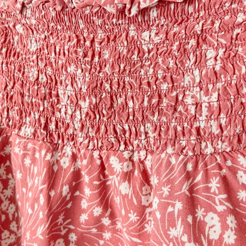 No Boundaries Blush Pink Ruffle Layered Skirt - Image 9