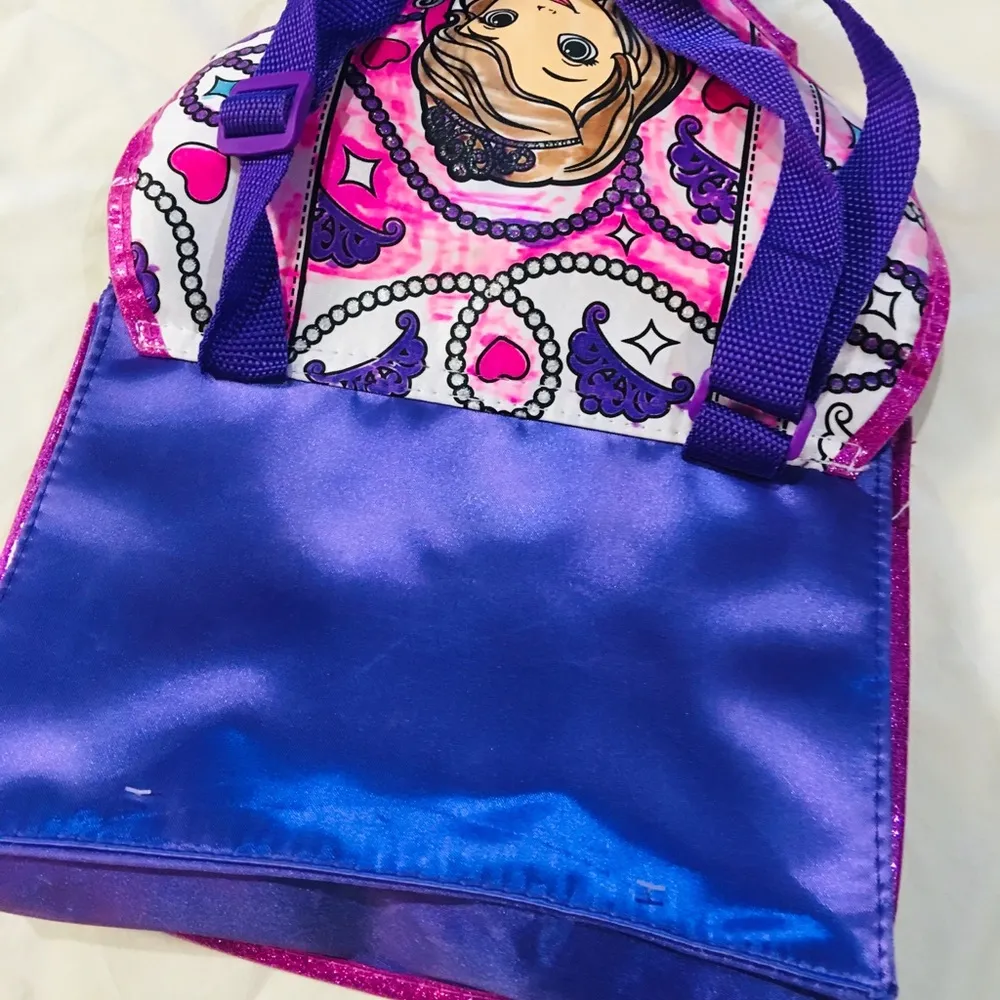 NWOT Purple Glittery Princess In Training Purse for Baby Girl Dress Up Play Time - Image 7