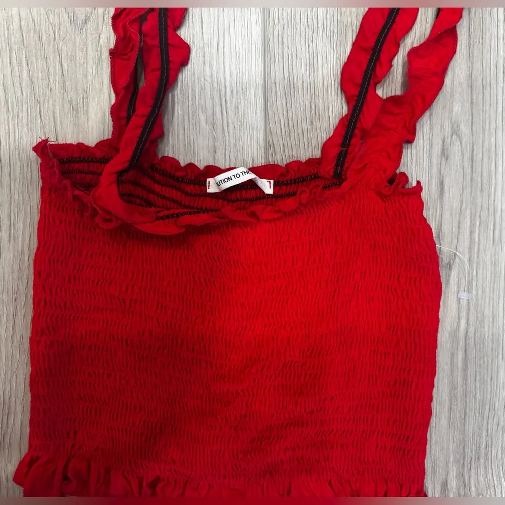 Red Women's Top - Image 2