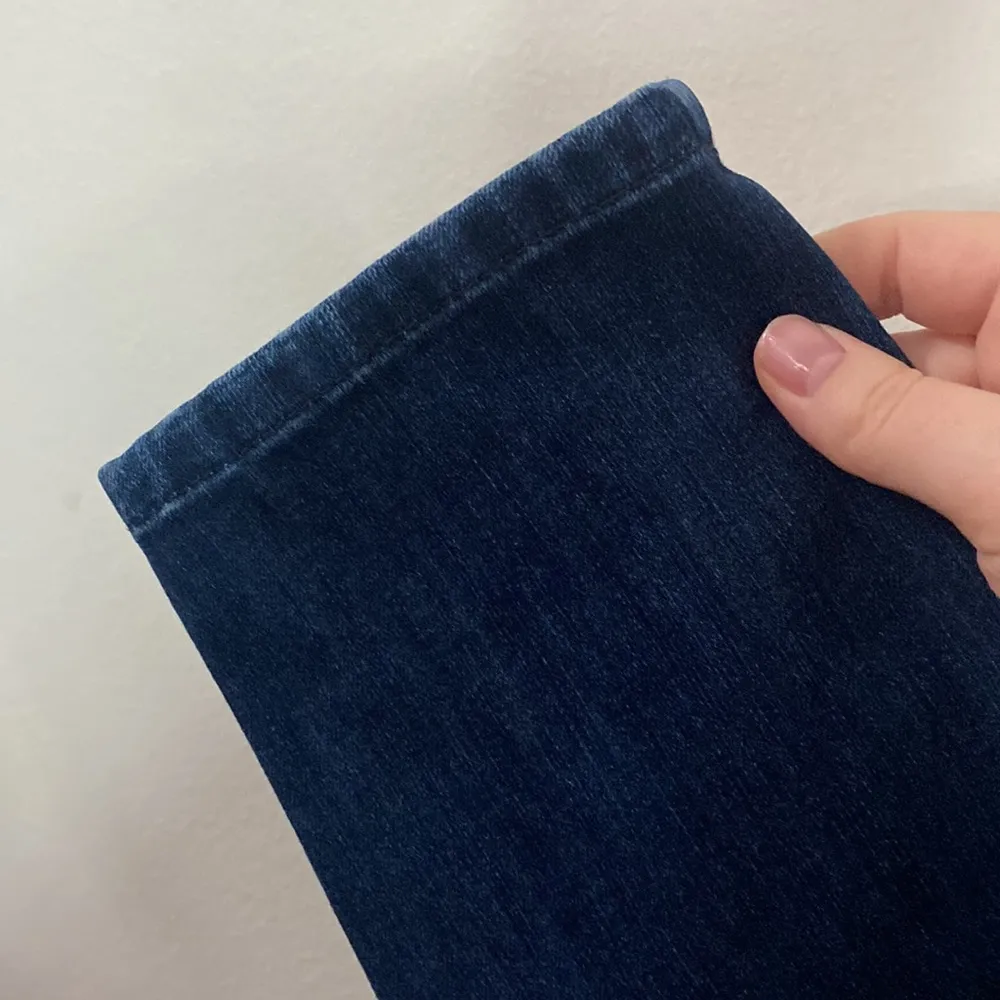 Soft Surroundings the ultimate denim pull on slimming skinny jeans size S - Image 7