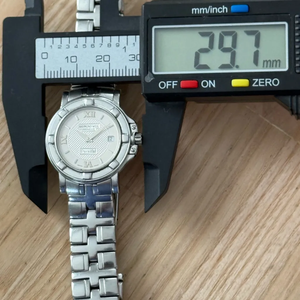 Raymond Weil Geneve Parsifal Ladies Watch Stainless Bracelet Case Silver Dial - Image 15