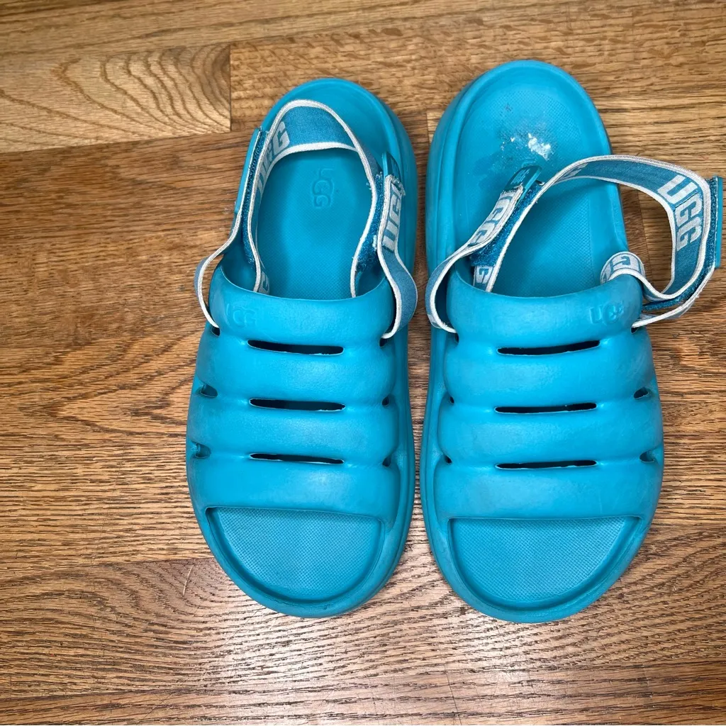 UGG Sport Yeah Slide Vibrant Blue size 7 US - Image 2