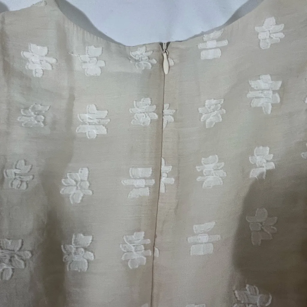 FREE THE‎ ROSES FLORAL PRINT RUFFLE BLOUSE BOHO FREE SPIRITED AESTHETIC XS IVORY - Image 7