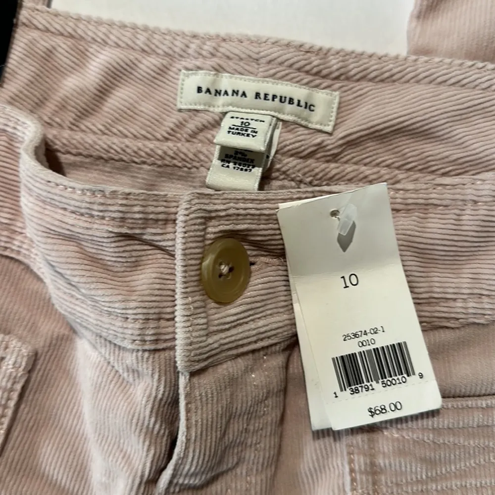 Banana Republic Baby Pink Cords in Blush Powder Pink Size 10 NWT - Image 7