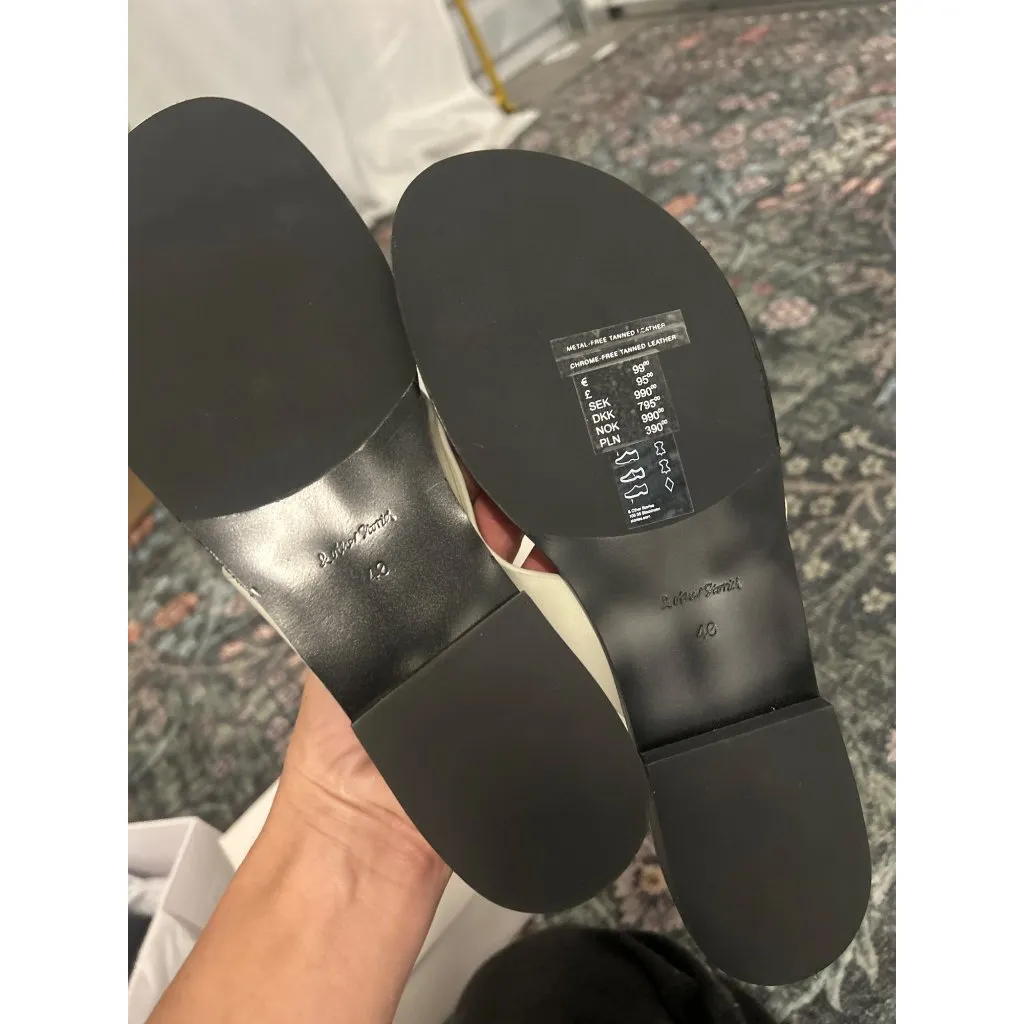 & OTHER STORIES Sana Flat White Womens Size US 10 - Image 6