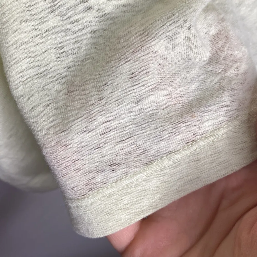 Victorias’s Secret pale yellow love graphic burnout t-shirt size M - Image 31