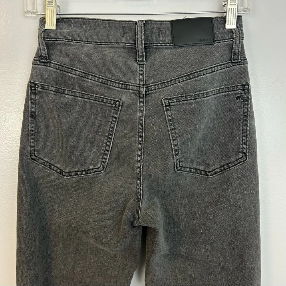 Madewell The Perfect Vintage Black/Grey Vintage Jeans Size 24 - Image 8