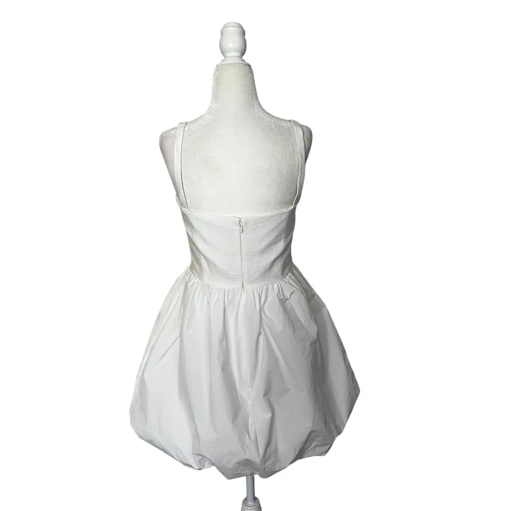 Amanda Uprichard Christine Dress in White Small New Womens Mini Halter - Image 7