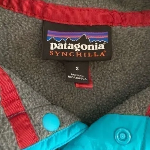 Patagonia synchilla sweatshirt grey women Small - Image 4