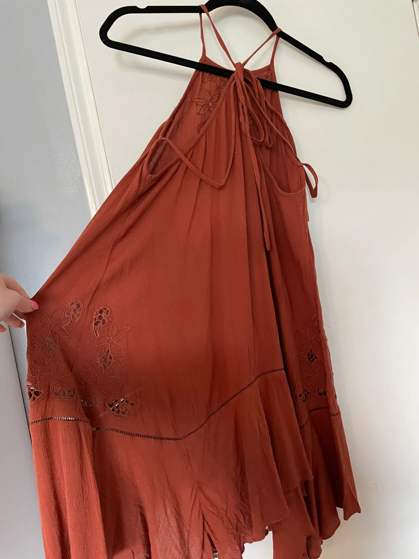 Orange Sun Dress - Image 3