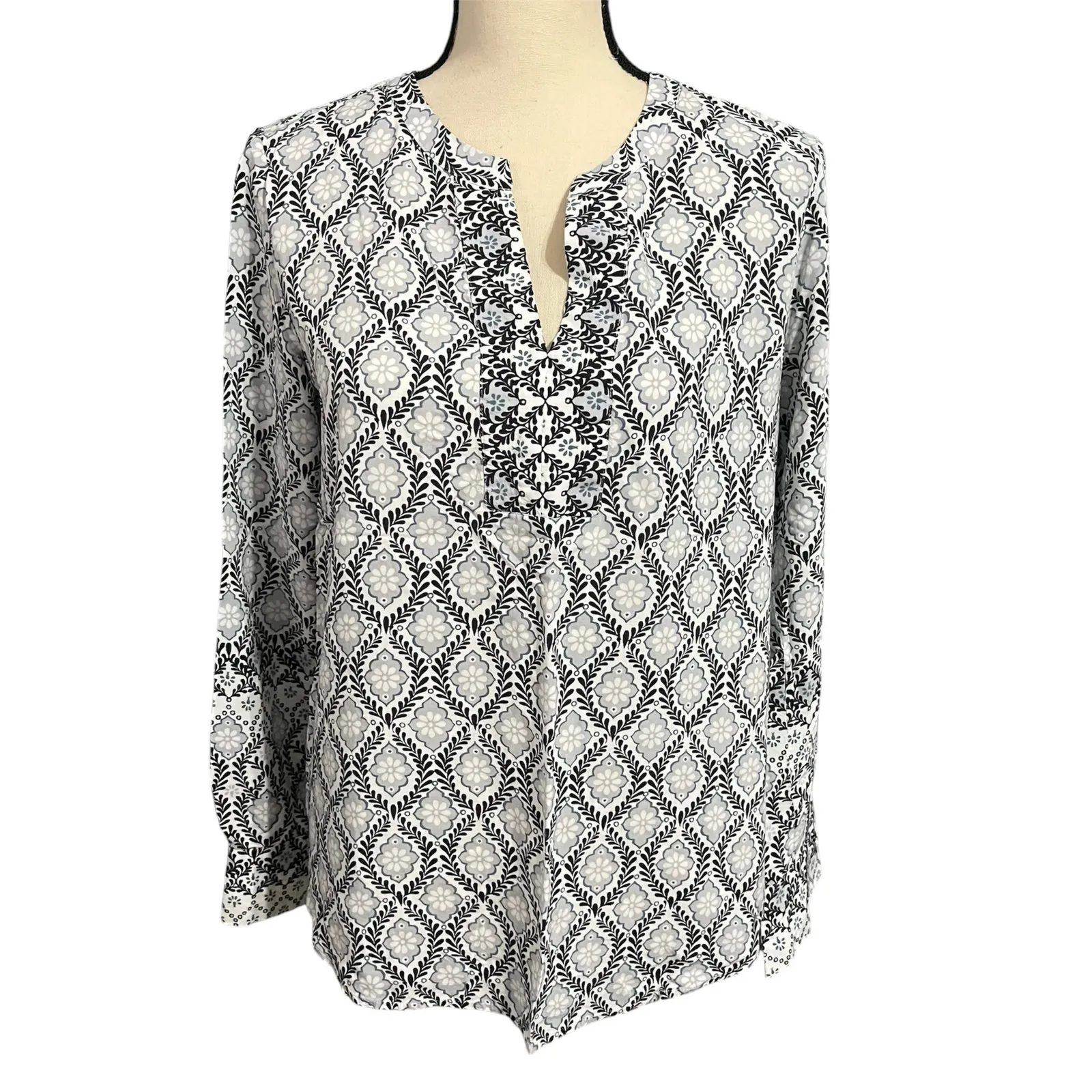 LOFT | Women's Bundle 2 Career Wear Professional Tunic Popover Blouse Top Sz S - Image 5