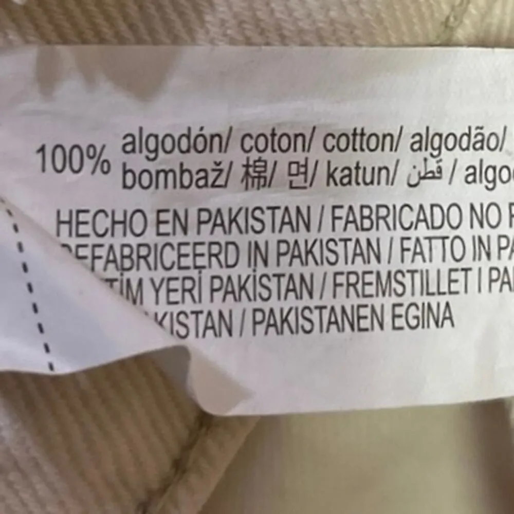 Zara Women's White Denim High Rise Cut Off Hem Casual Straight Leg Jeans Size 10 - Image 5