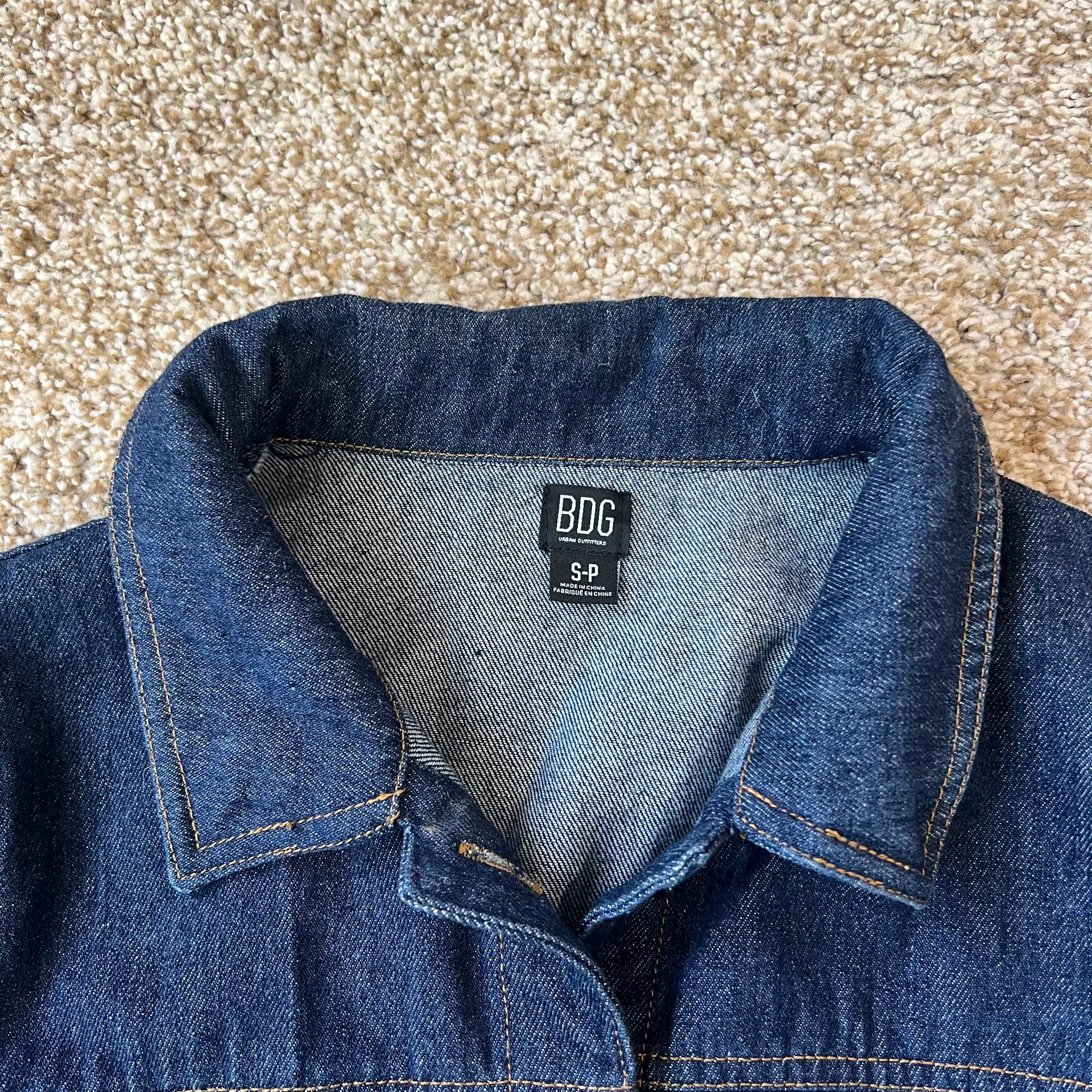 BDG Urban Outfitters Denim Button Front Dress Size XS - Image 2