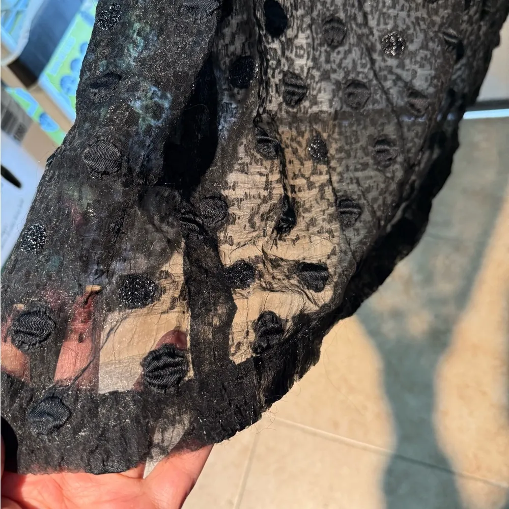 Hunter Bell
Black Sparkle Dot Dress - Image 9