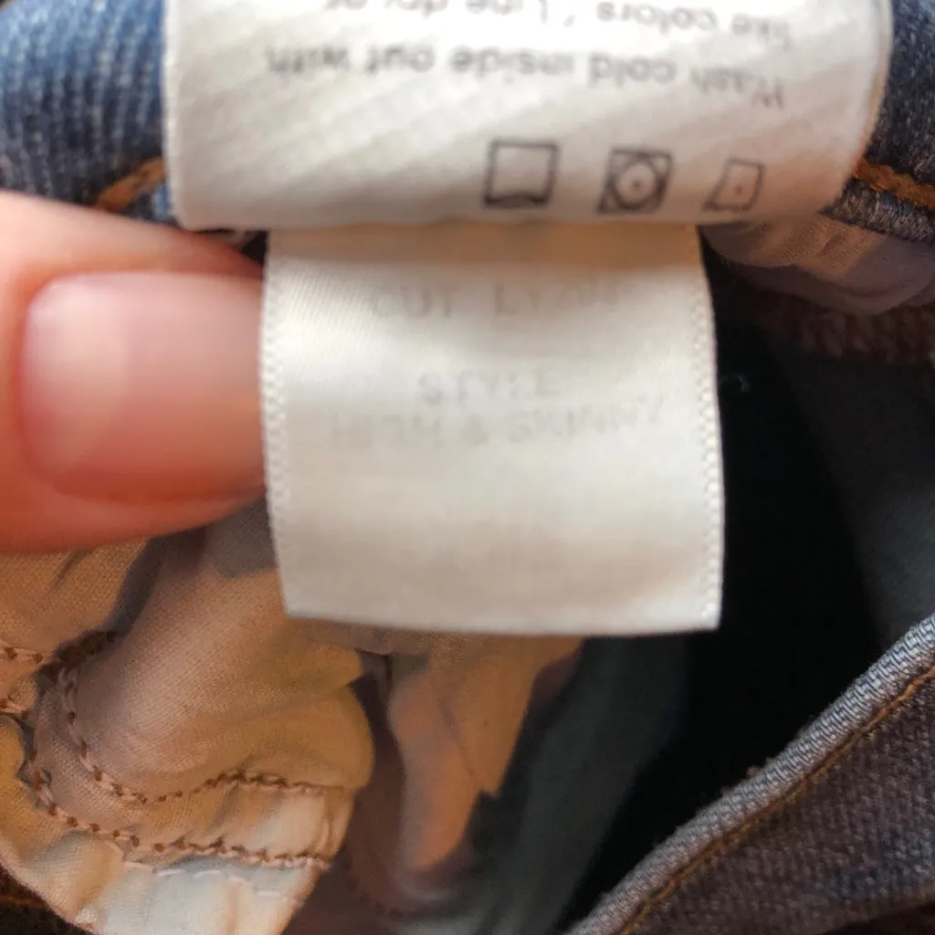 ❤️ Reformation high rise blue jeans - Image 6