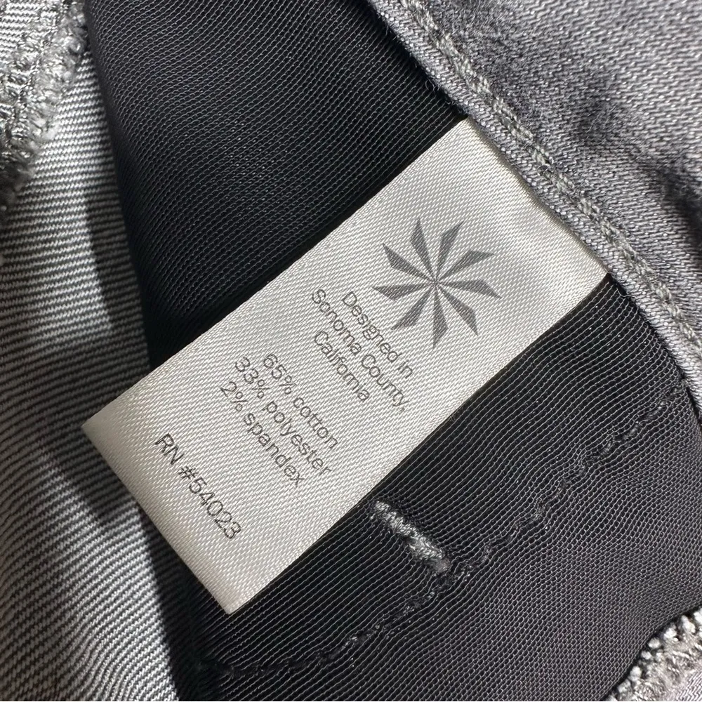 Athleta Grey Sculptek Ultra Skinny Jeans Size 8 Tall - Image 10