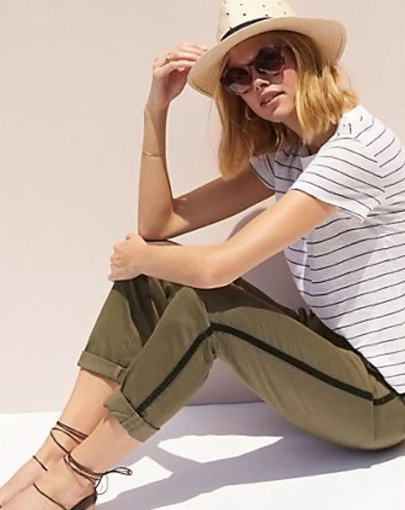 Relaxed Striped Chino Pants - Image 4