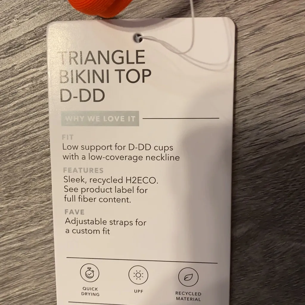 Athleta Vibrant Orange Bikini - Image 11