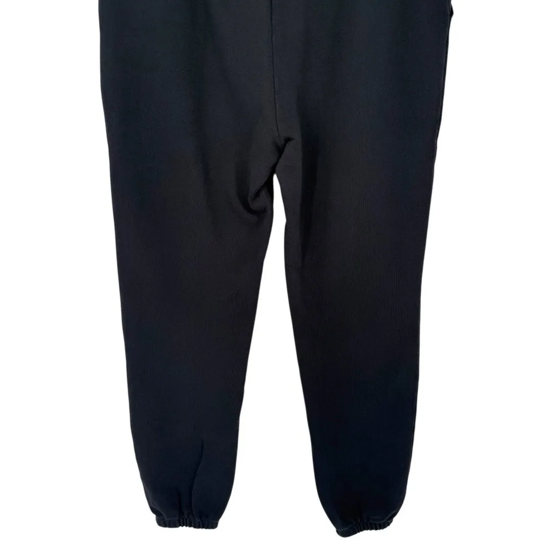 NWT Nicole Miller Women's Black Jogger Pants Sweatpants Size Medium Cozy Lounge - Image 8