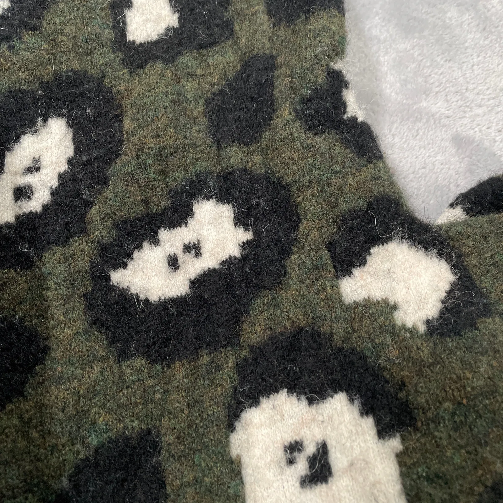 Zadig Voltaire Lennox Sweater XS S Hoodie Fuzzy Merino Wool Alpaca Oversized - Image 9