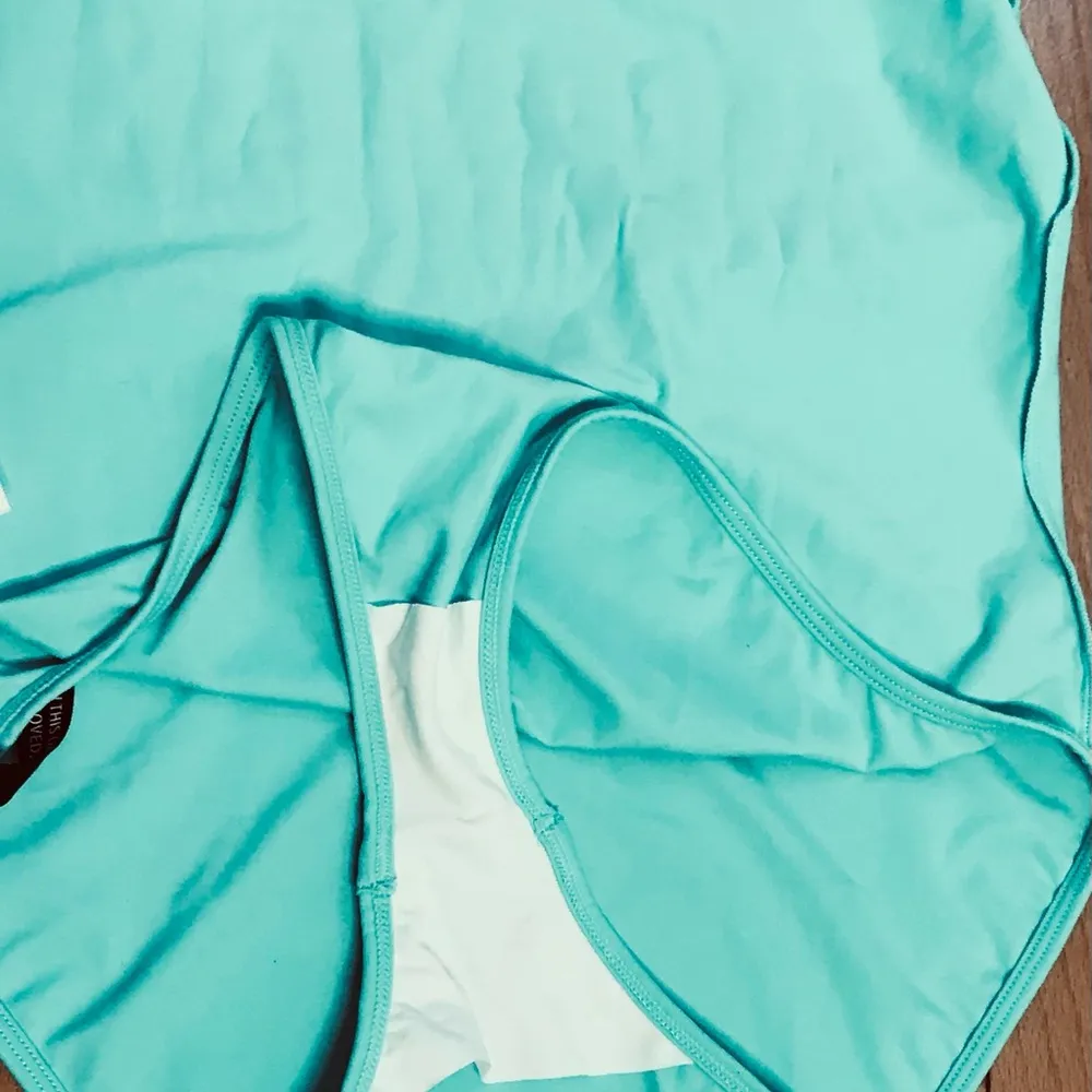 PrettyLittleThing Angela Baby Blue Mermaid Swim bathing suit one piece 12 - Image 6