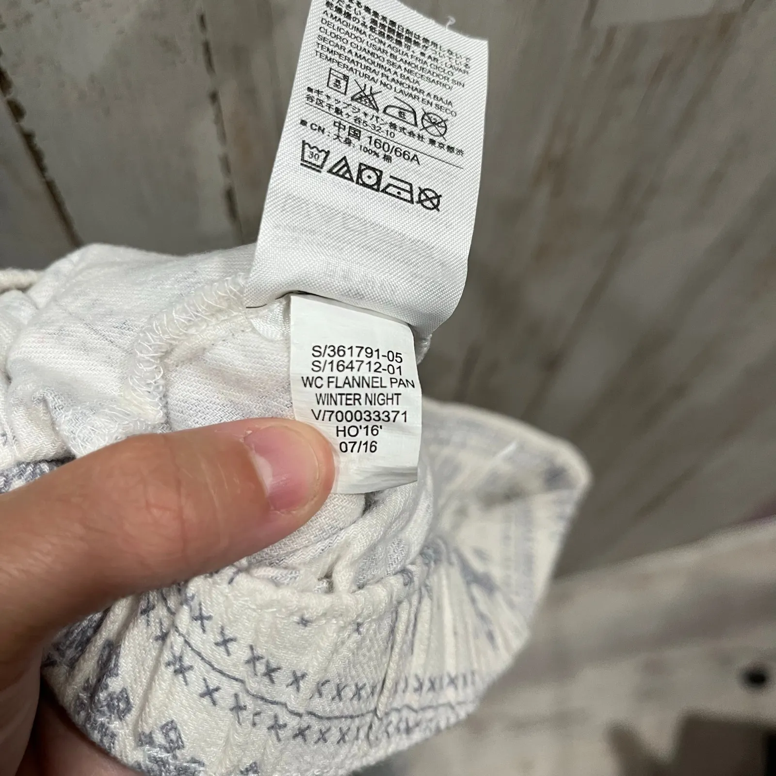 Gap Body Reindeer Flannel 100% Cotton Sleep Pants Womens XS Lounge Cozy Holiday - Image 7