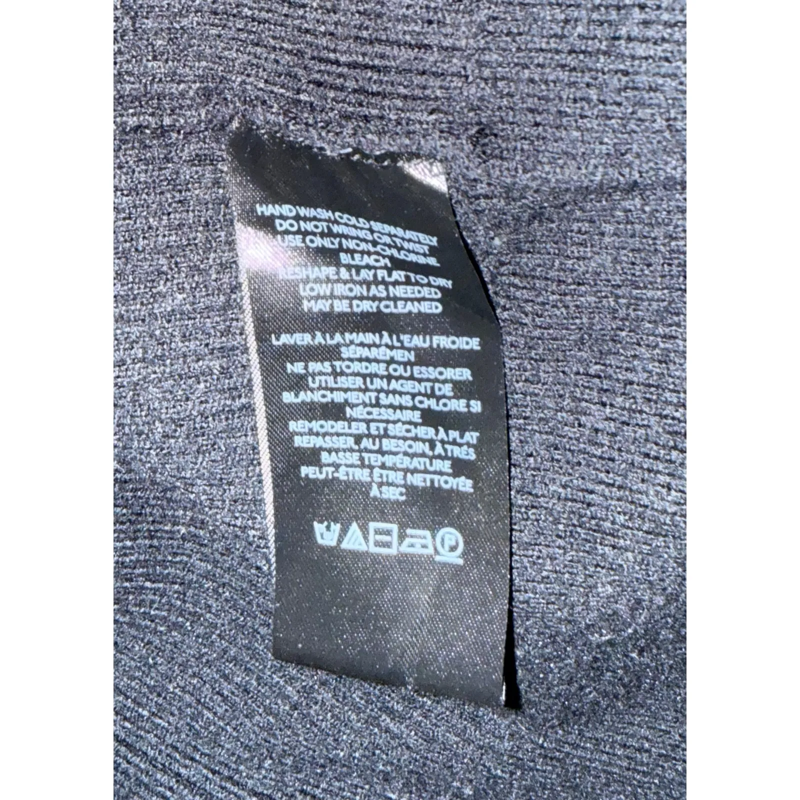 Free People Black Single Button Ribbed Sweater Blazer S - Image 5