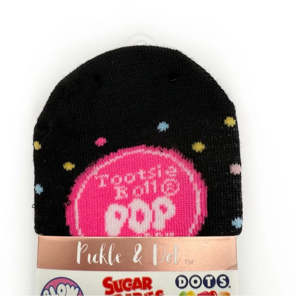 Tootsie Roll Pop Candy Womens No Show Socks Colorful Rainbow Striped Fun Gift Pink - Image 6