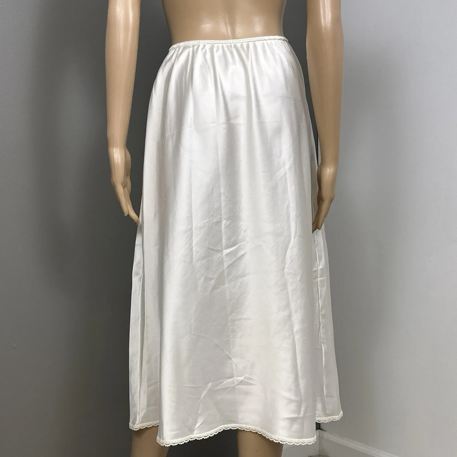 Vintage Warner's Satin Half Slip Skirt A - Image 5