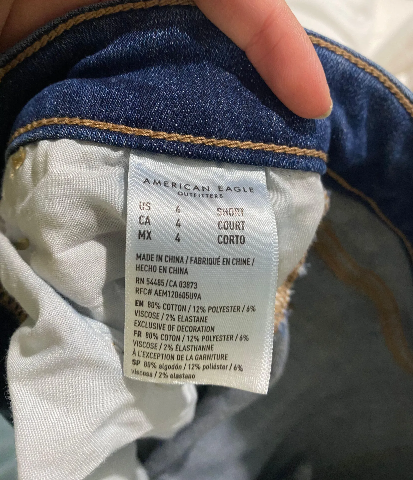 American Eagle Outfitters Ripped Jeans - Image 3