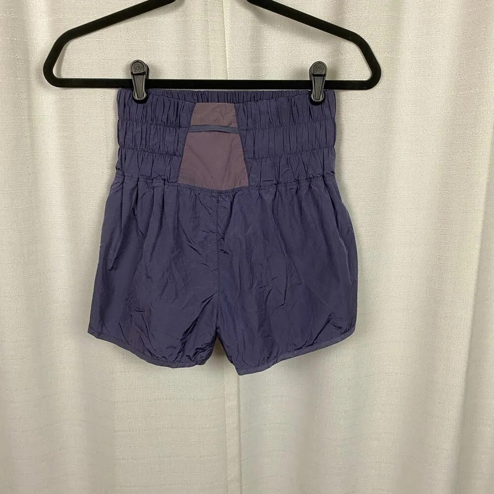 Free People Movement Blue Women’s Active The Way Home Running Shorts Sz.XS - Image 9