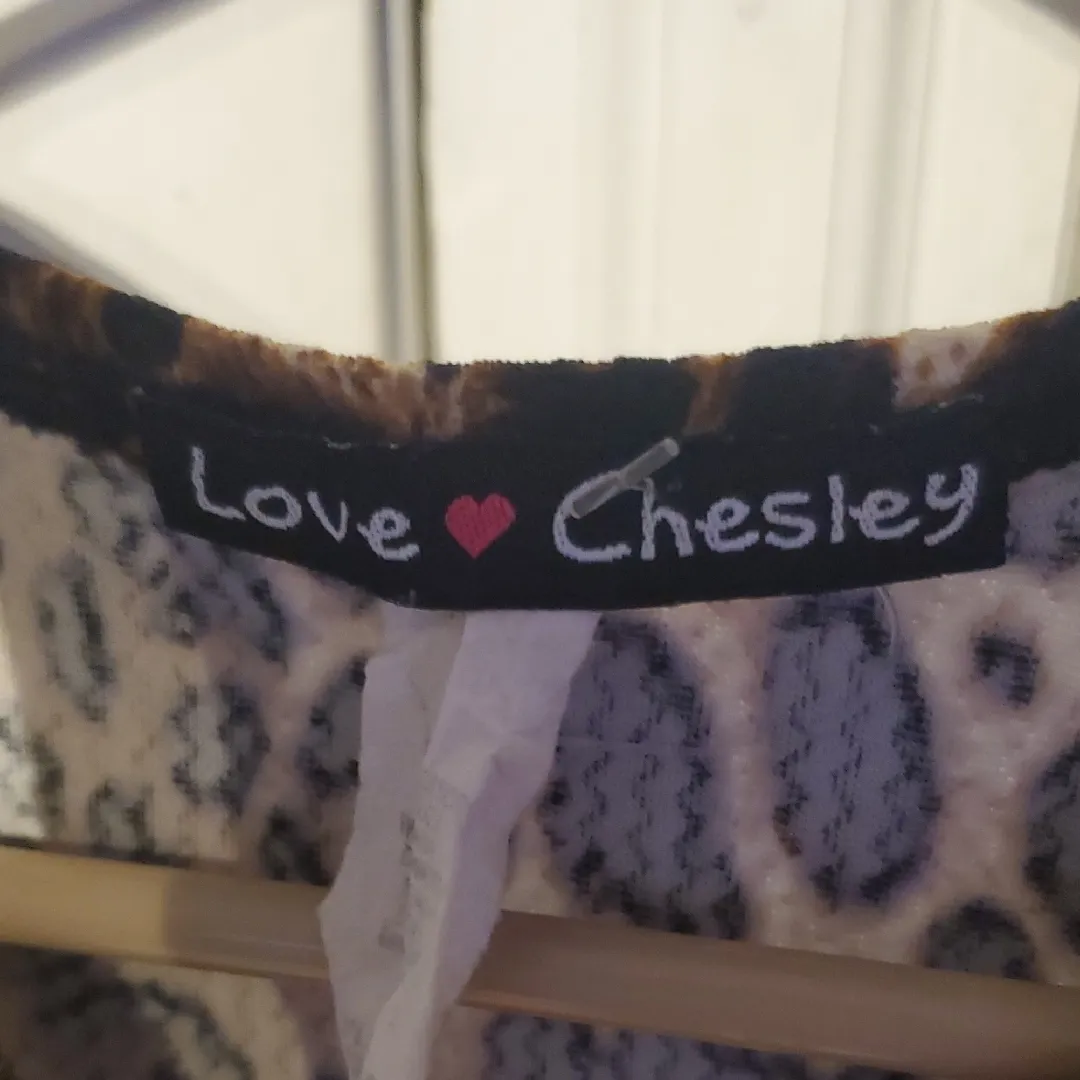 Chesley Leopard Print Dress Brown Size M - Image 2