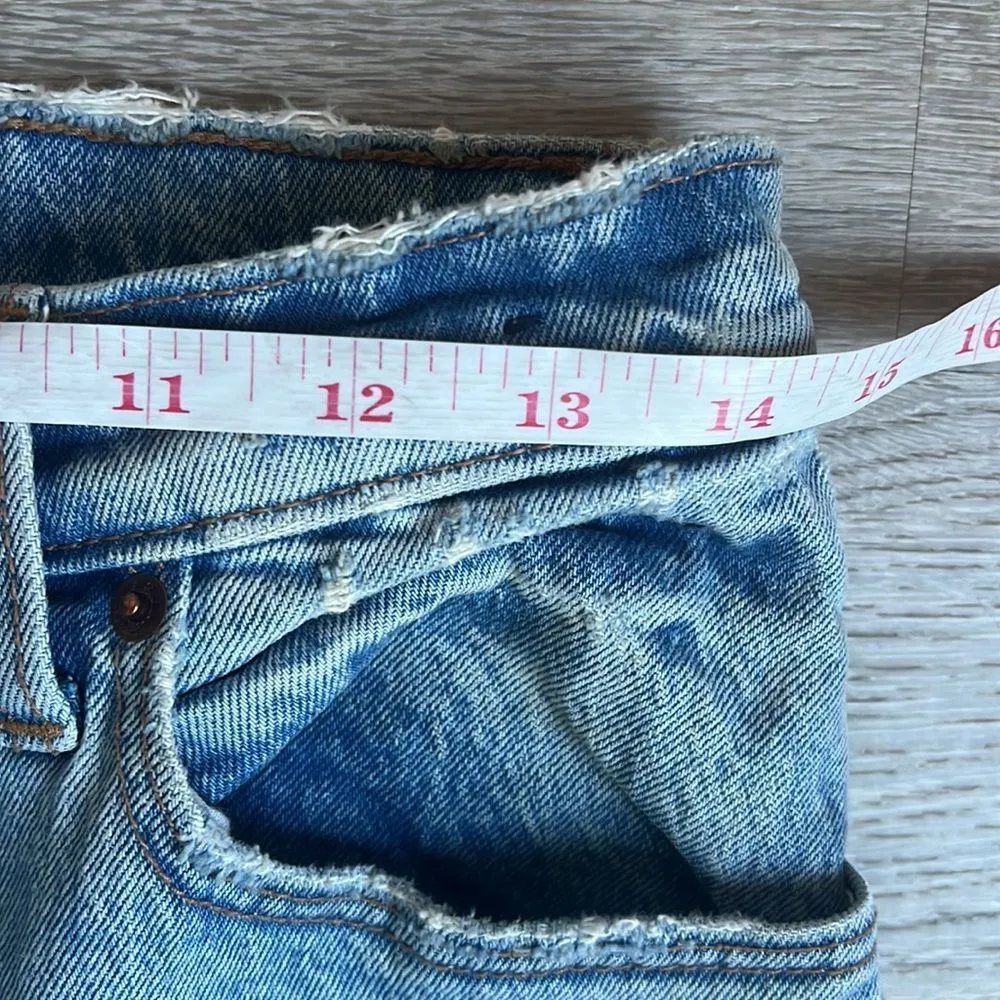 Abercrombie Ultra High Rise 90s Straight Jean, Light with Vent Hem - Image 12