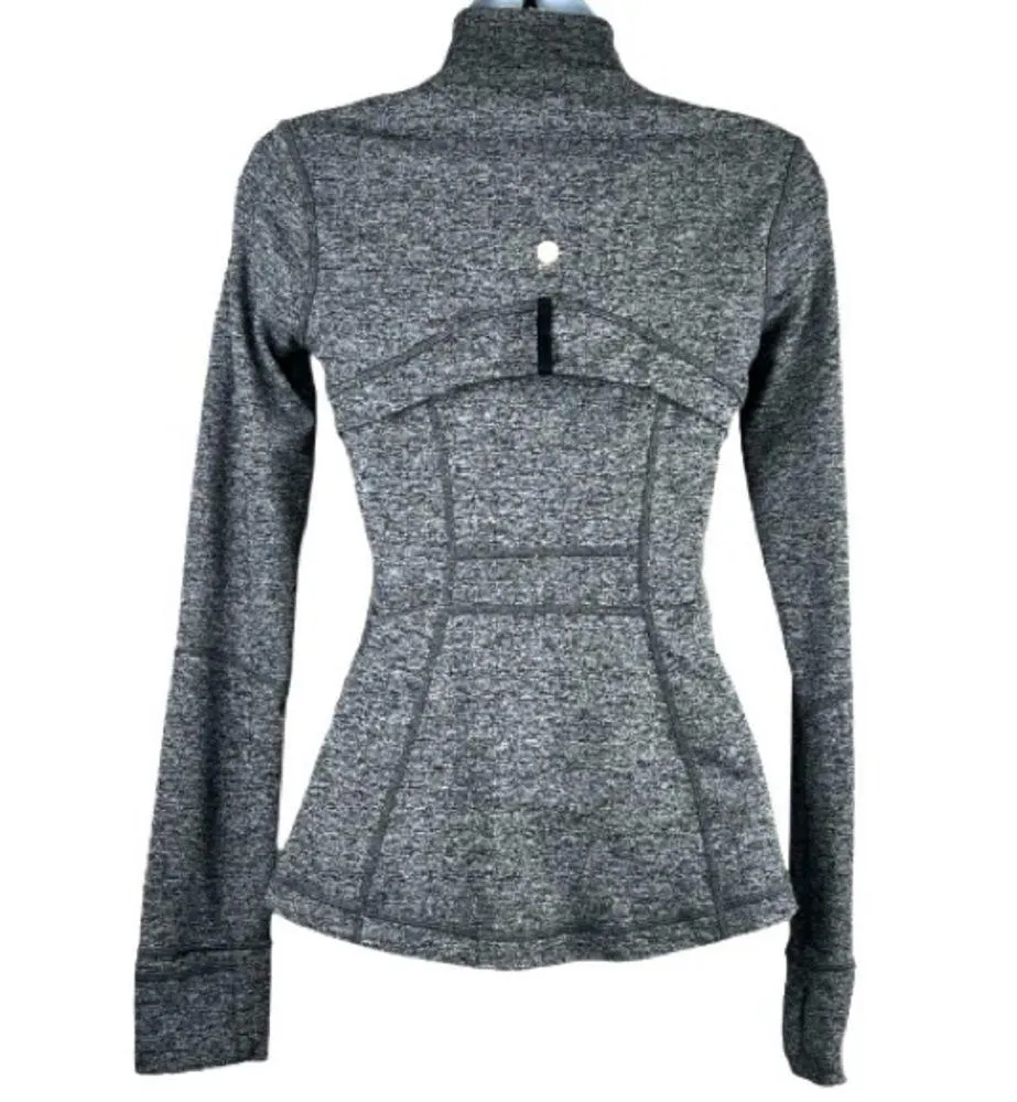 Lululemon Women's Athletica Define Jacket Size 4  w/ Thumb Hole Full Zip - Image 6