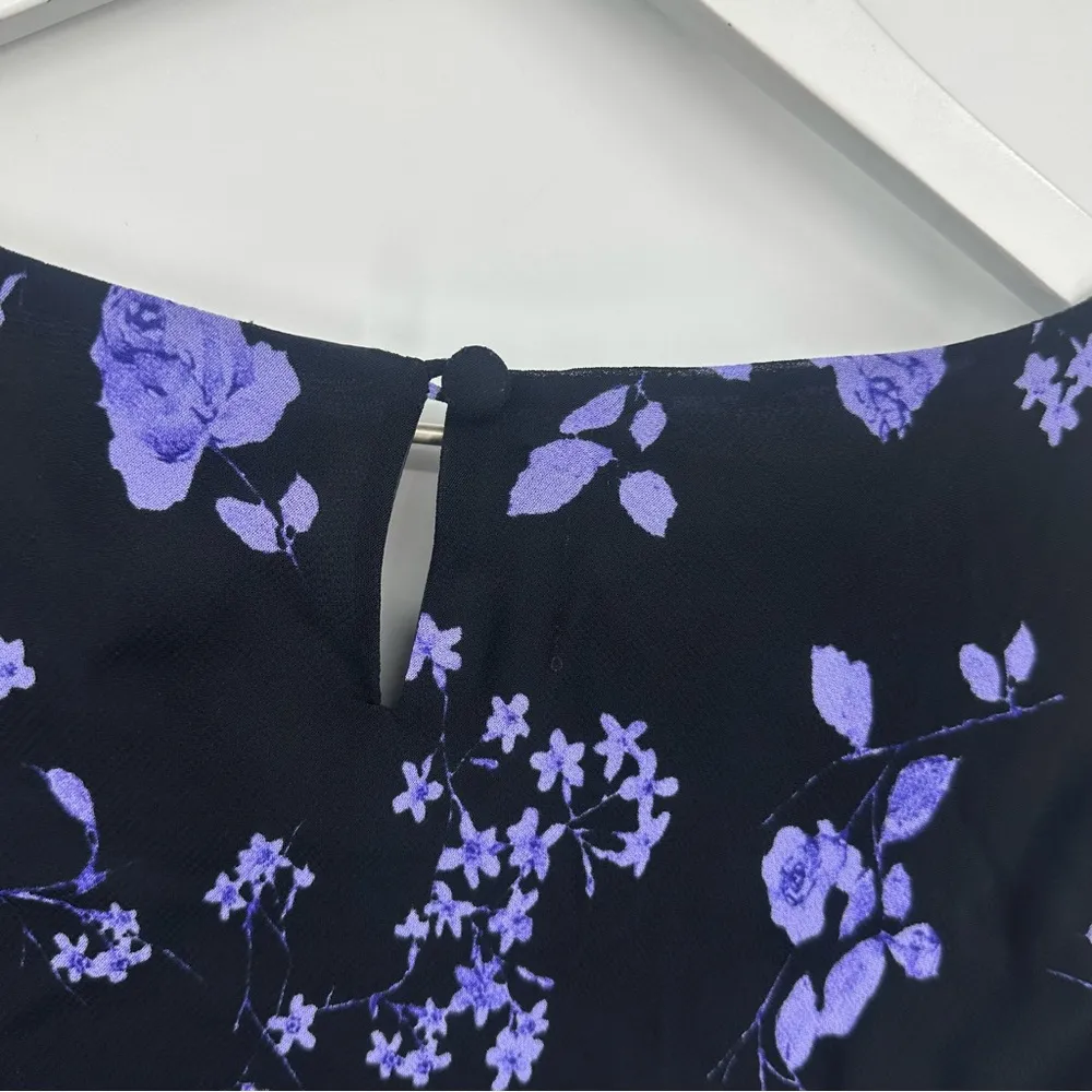 Vintage Y2K Black Mini Dress Size 6 Fairycore Whimsical Early 2000s - Image 7