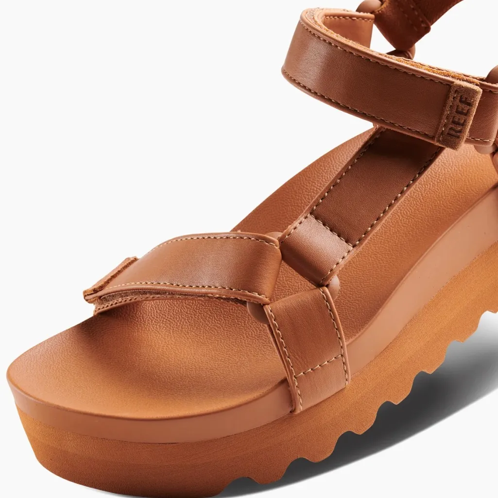 Reef Cushion Rem Hi Sandals Cognac Size 8.5 NWT - Image 6