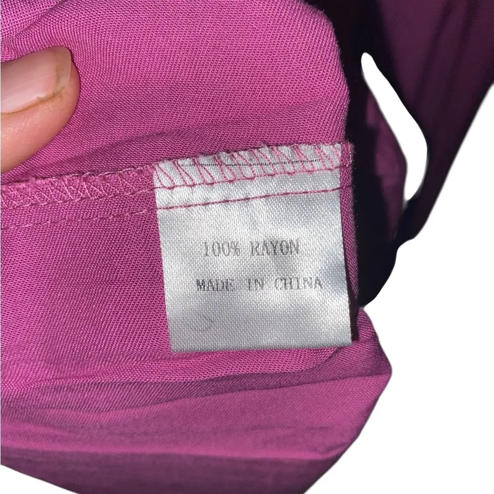 Zesica New strapless smocked lilac Purple Maxi Sun Dress Size XL - Image 6