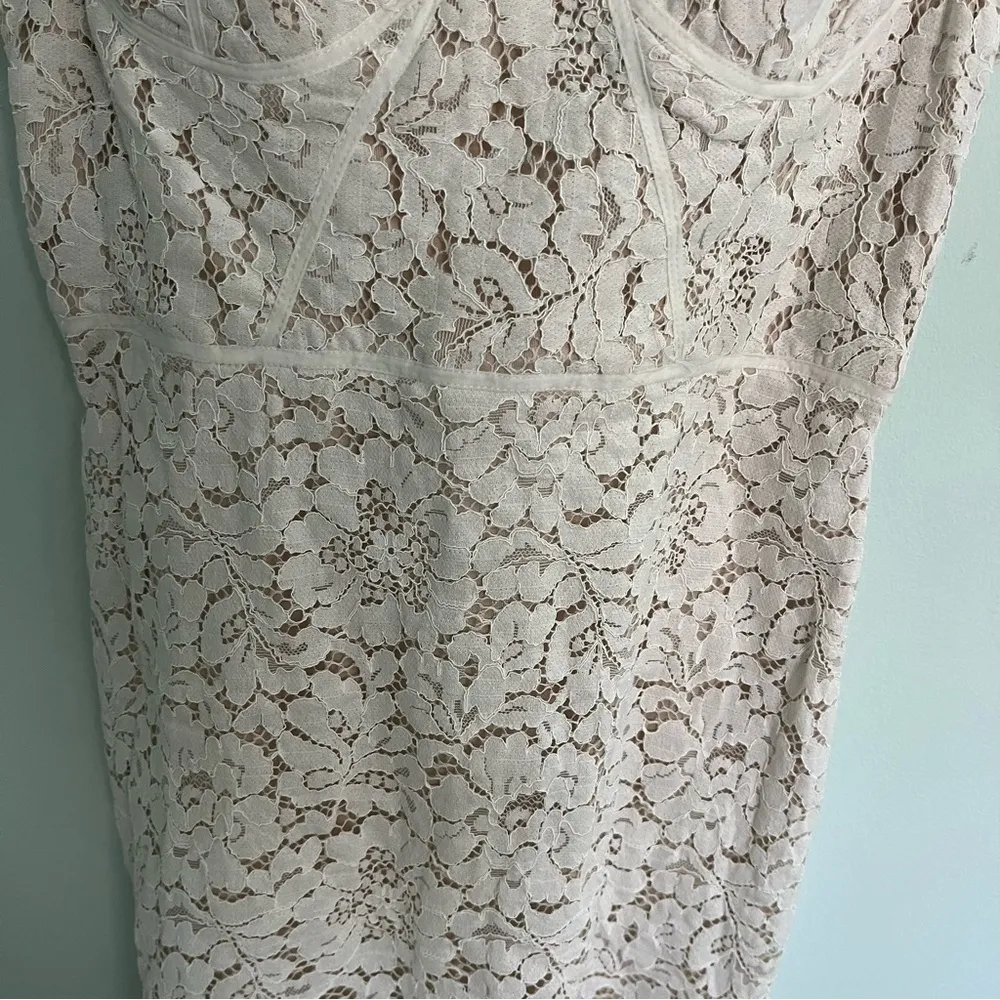 Lulus Amazing Allure White Crochet Lace Bodycon Midi Dress- Your Sexy Dress - Image 4