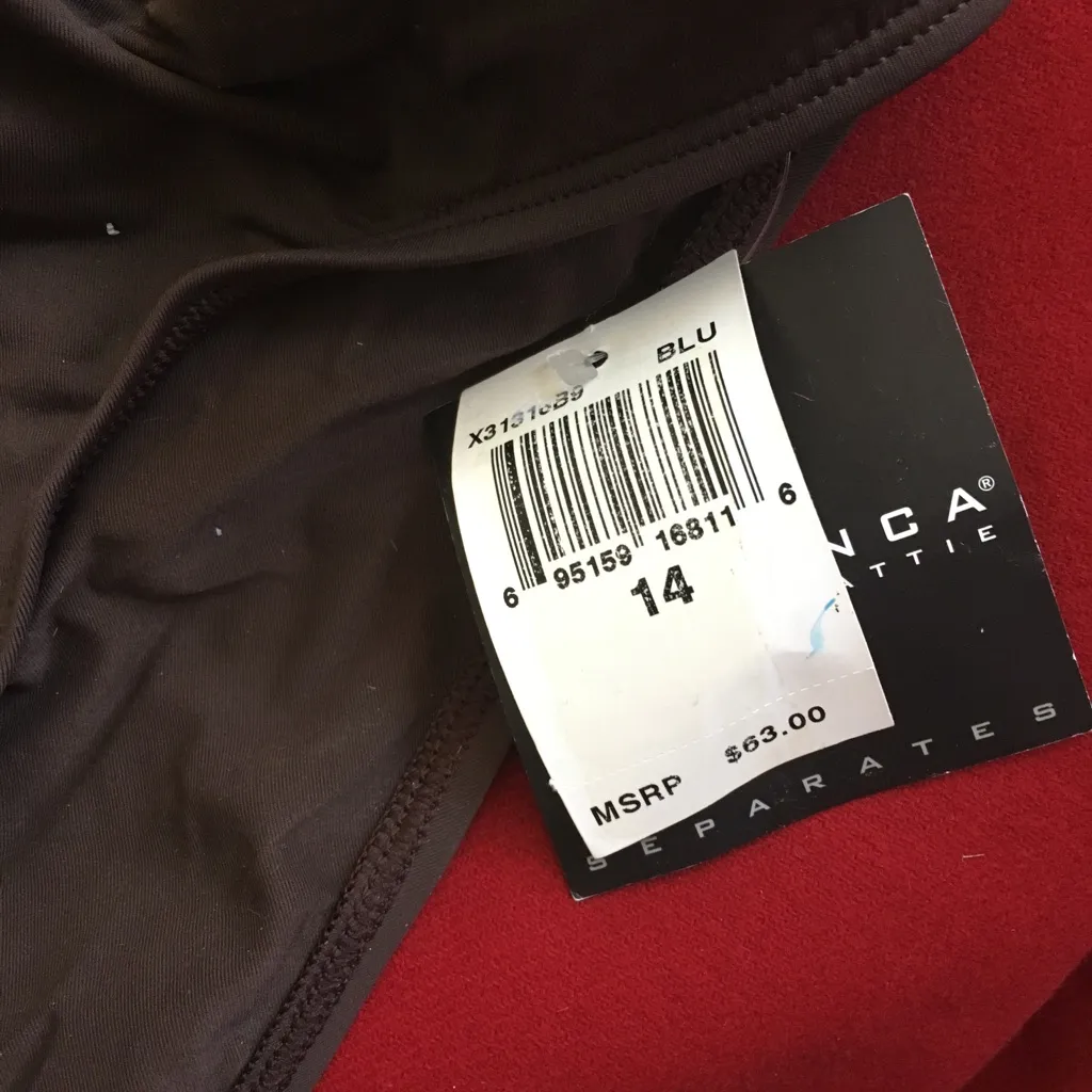 FINAL MARKDOWN Ladies la Blanca swim suit bottom 14 NWT - Image 3