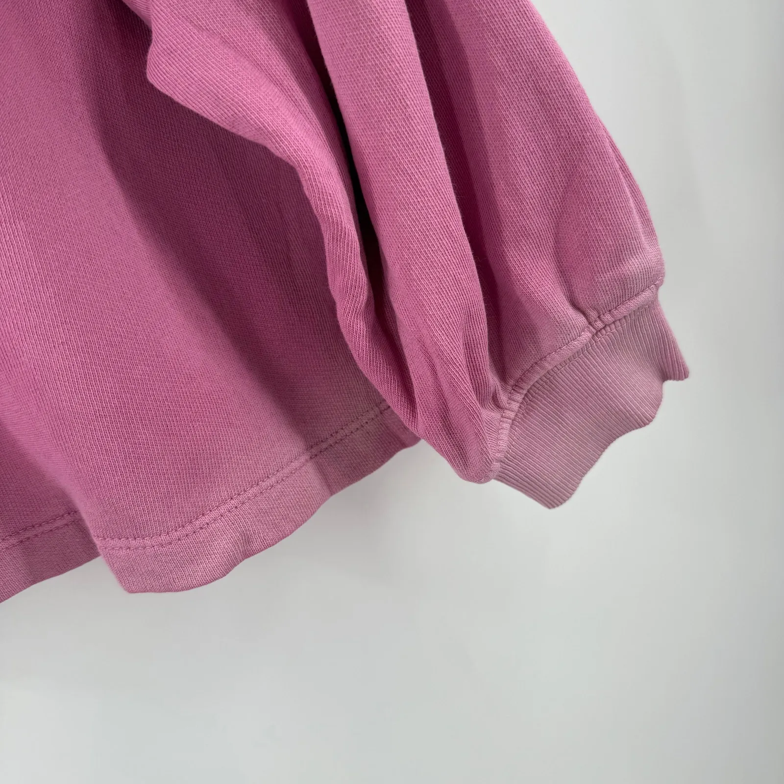 Velvet by Graham & Spencer Sweatshirt Size Extra Small Ombre Crewneck Pullover Pink - Image 8