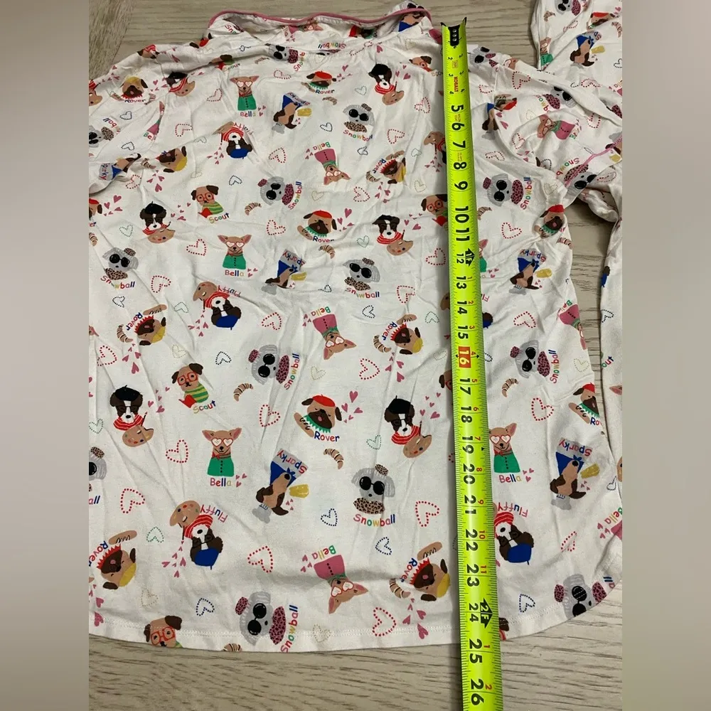 Cuddl Duds Cream Pajama Sets with Playful Design - Image 6