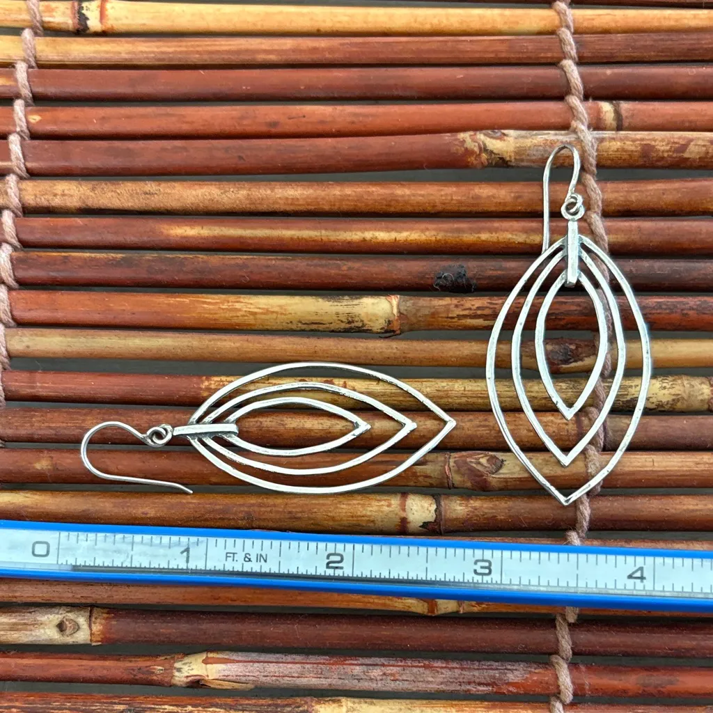 Silpada Silver Dangle Earrings - Image 3