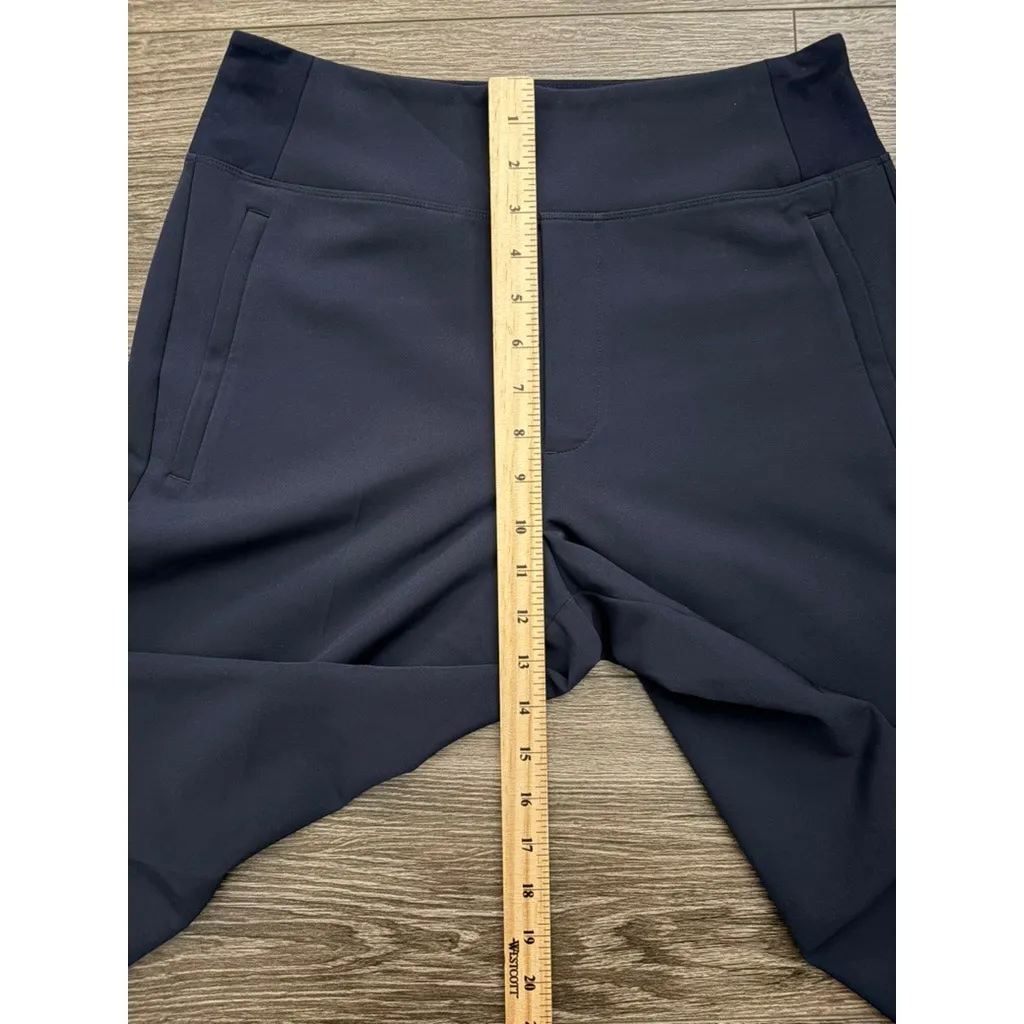 Athleta  Endless High Rise Pants in Navy size 6 - Image 3