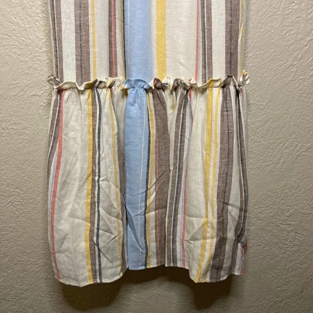 NWT Maggy London Striped Maxi Dress Size 2 - Image 3