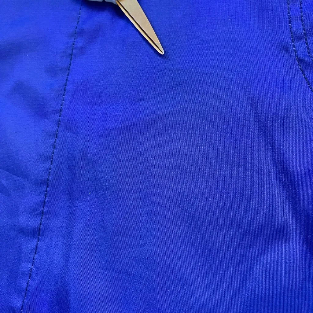 Mycra Pac Donatella Reversible Coat Women's‎ Size S/M Pleated Hood Black Purple Size M - Image 14