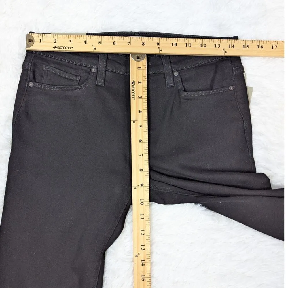 Hudson Amelia Mid-Rise Knee Short Black Size 28 - Image 11