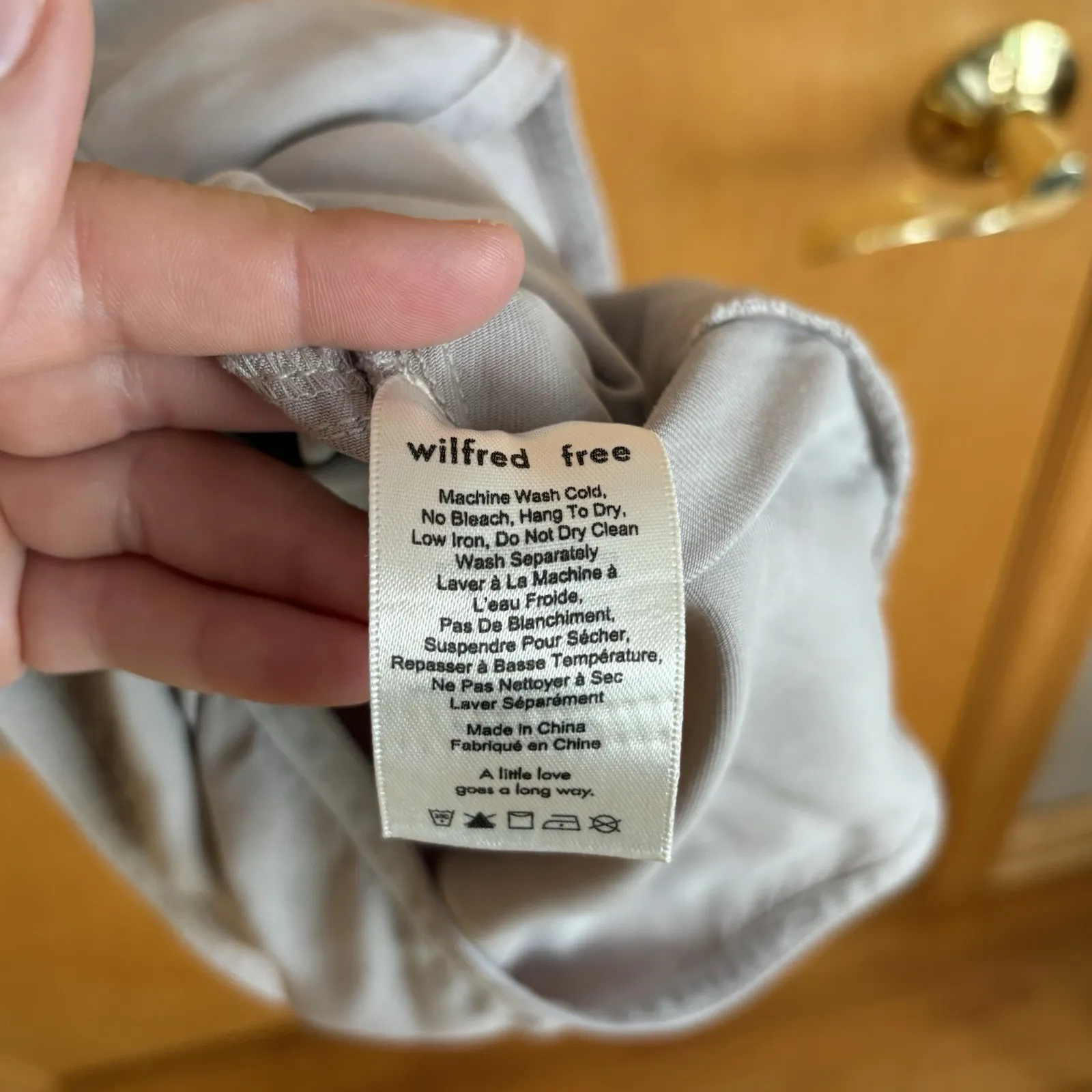 Wilfred Free Aritzia Beatriz Romper‎ In Ashen Sz Large Preppy Summer Flaw - Image 6